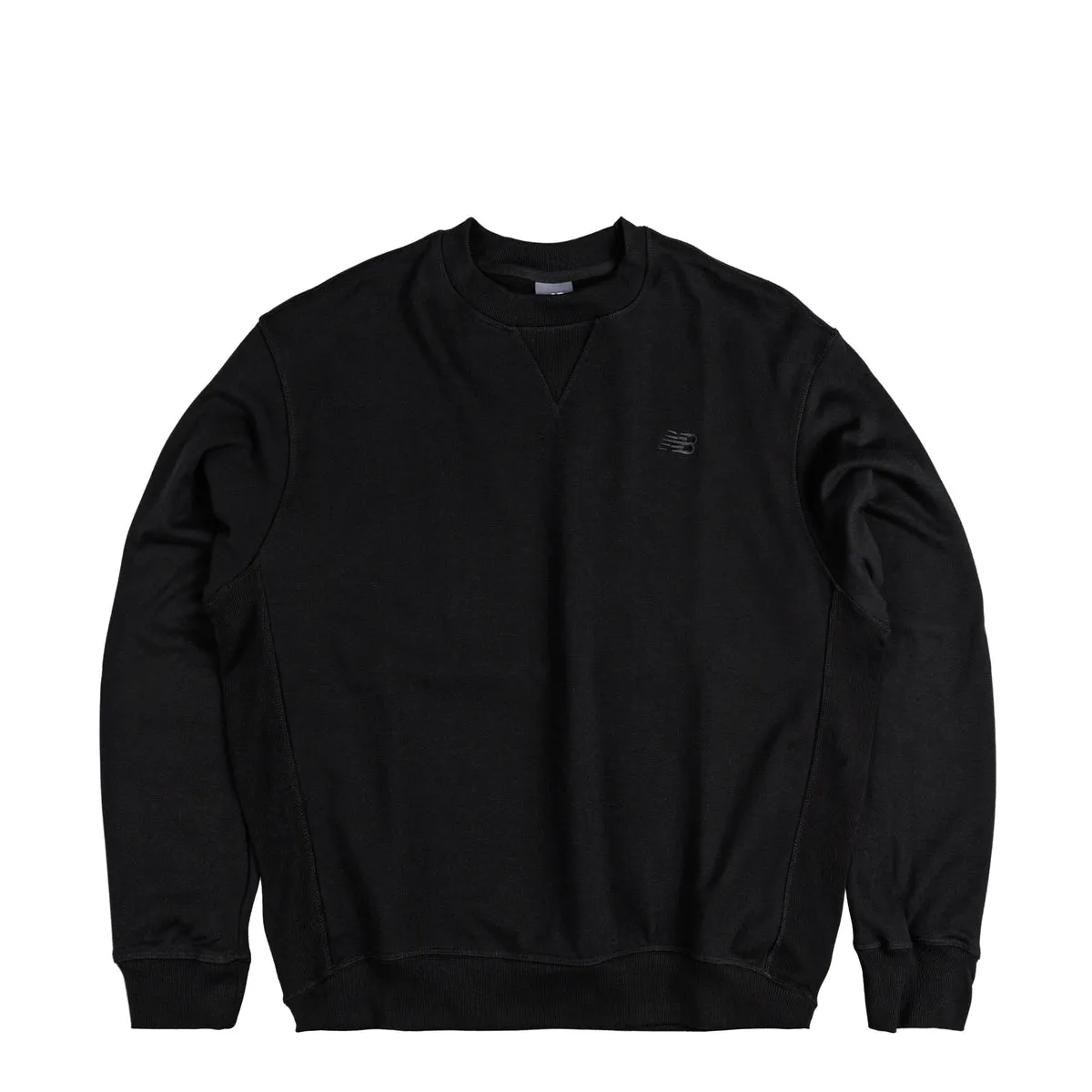 New Balance Athletics French Terry Crewneck Black