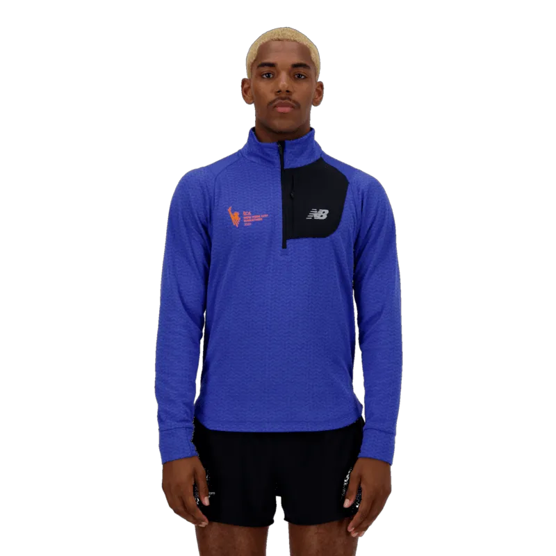 New Balance Men's NYC Marathon Heat Grid Half Zip