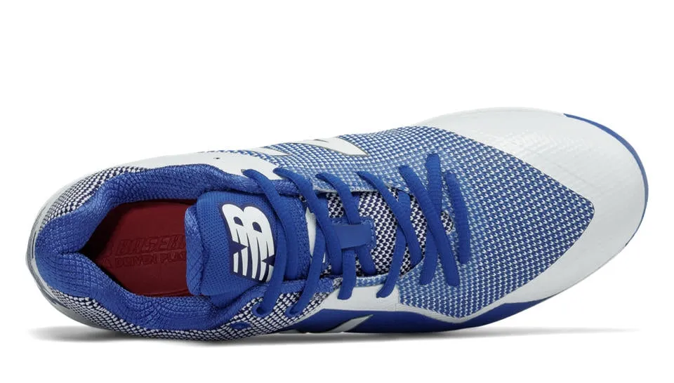 New Balance - Royal/White 4040v4 Baseball Spikes (L4040TB4)