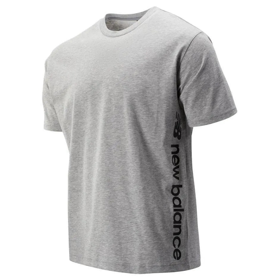 New Balance Sport Style Graphic Tee Athletic Grey Men MT93534-AG