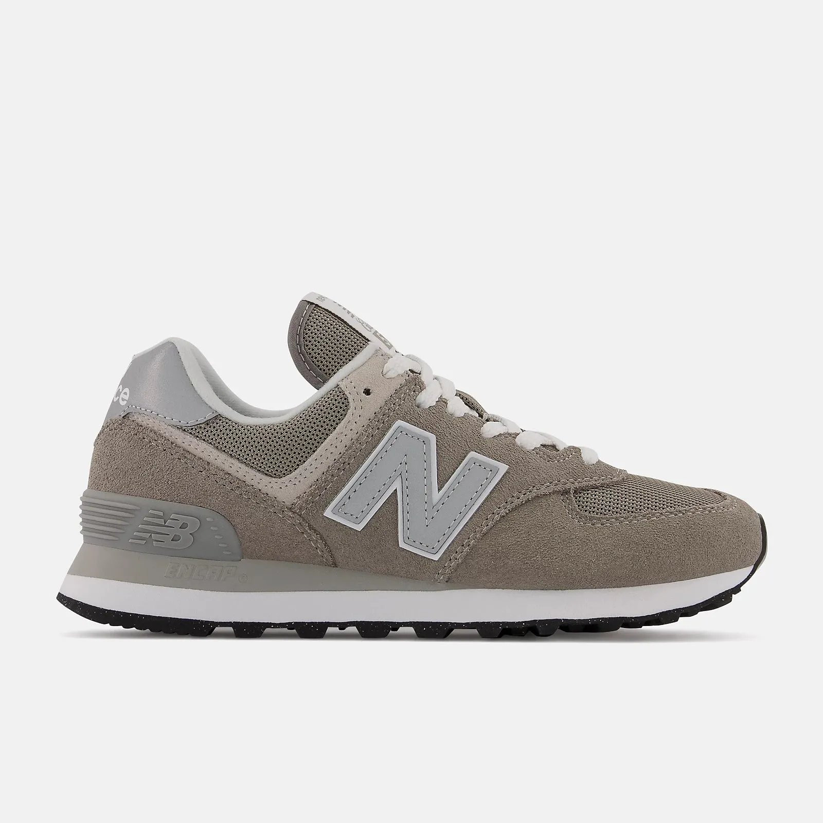 New Balance - Women's 574 Core - Grey/White (Size 6.5)