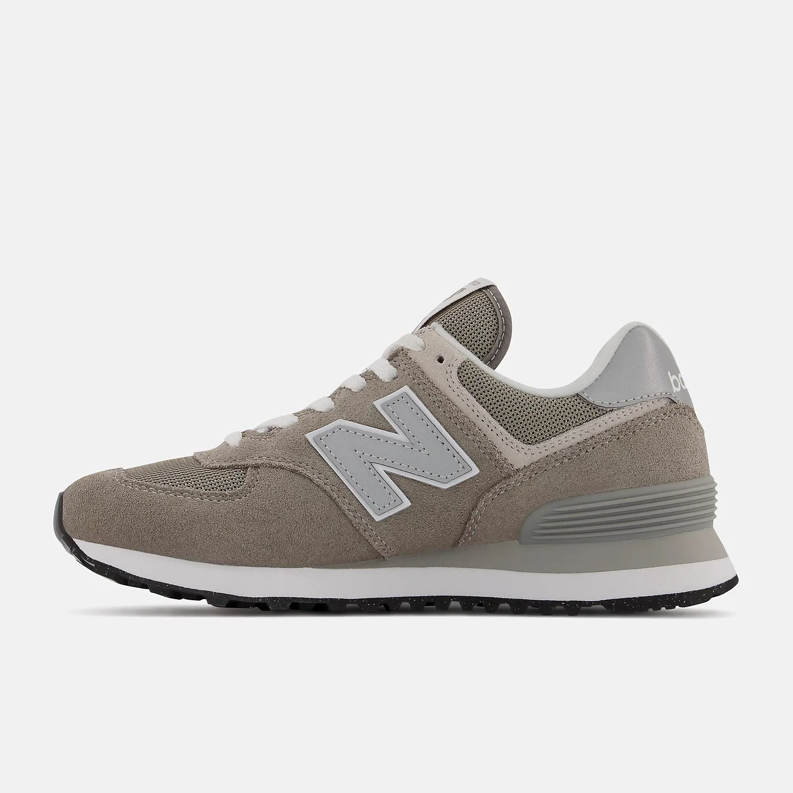 New Balance - Women's 574 Core - Grey/White (Size 6.5)