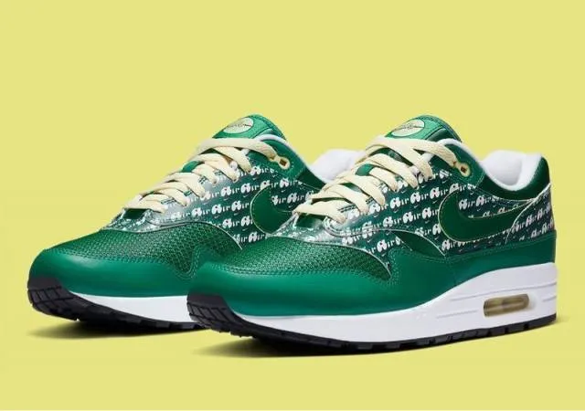 New ds nike air max 1 premium limeade dead stock