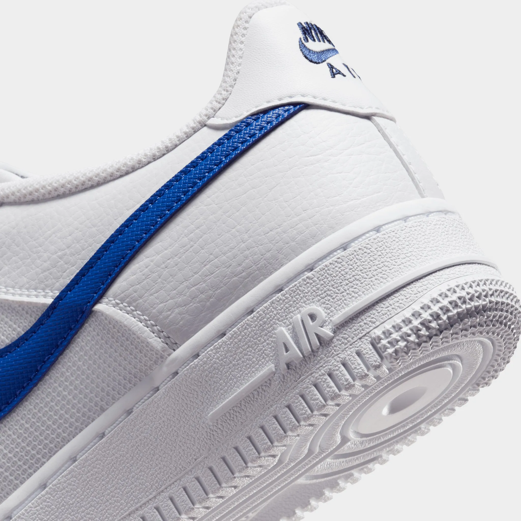 Nike Air Force 1 GS White / Game Royal - Midnight Navy