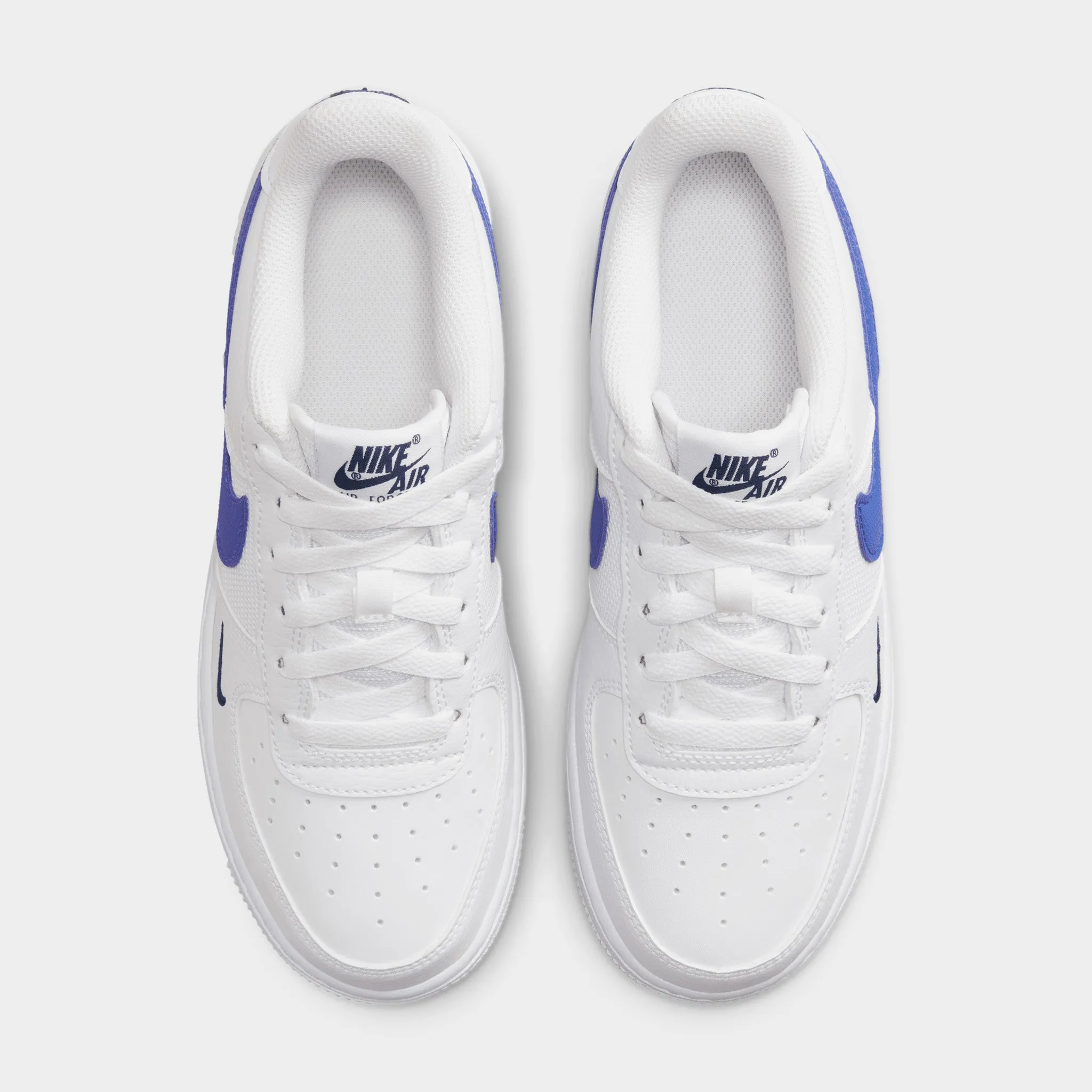 Nike Air Force 1 GS White / Game Royal - Midnight Navy