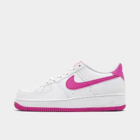 Nike Air Force 1 GS White / Laser Fuchsia