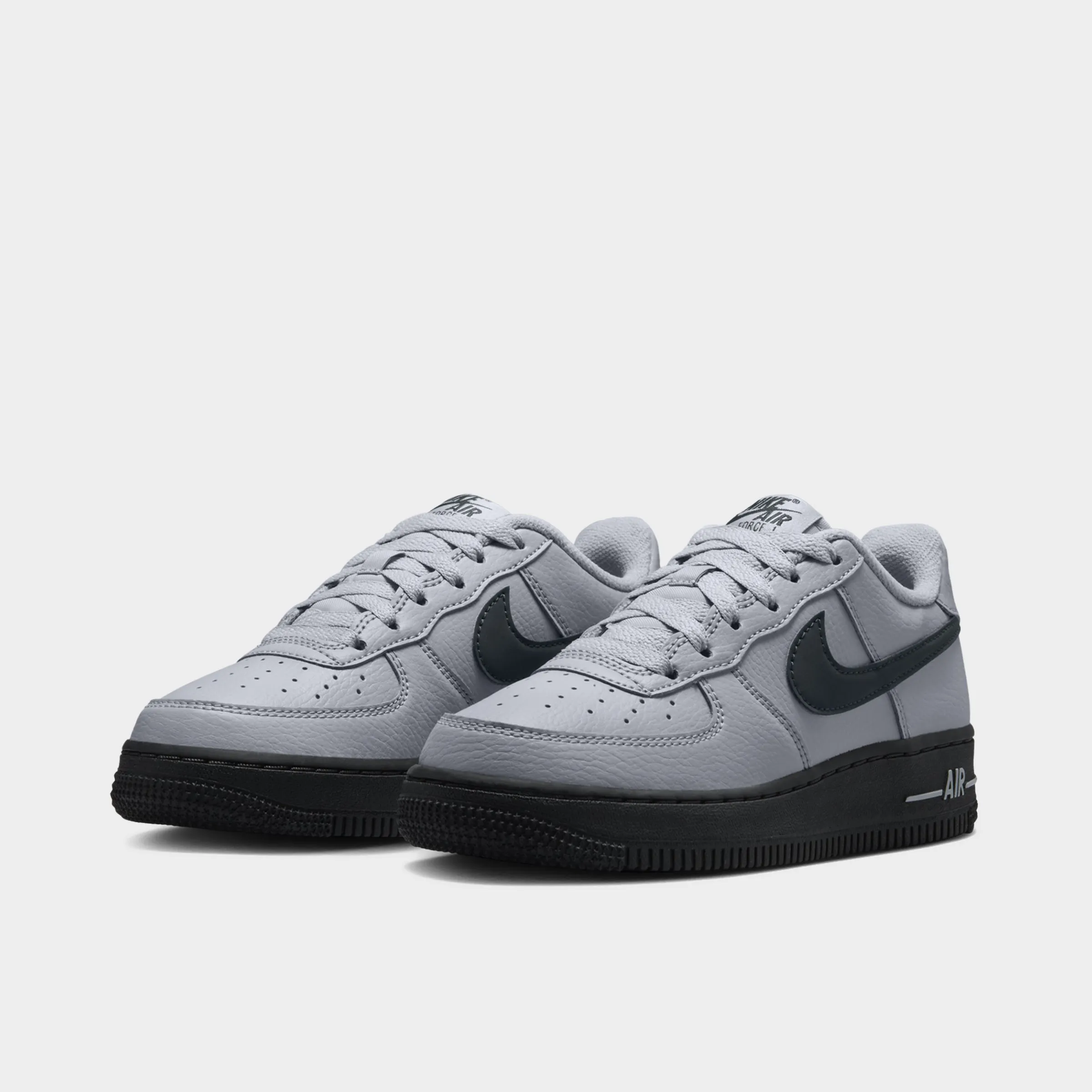 Nike Air Force 1 GS Wolf Grey / Dark Smoke Grey