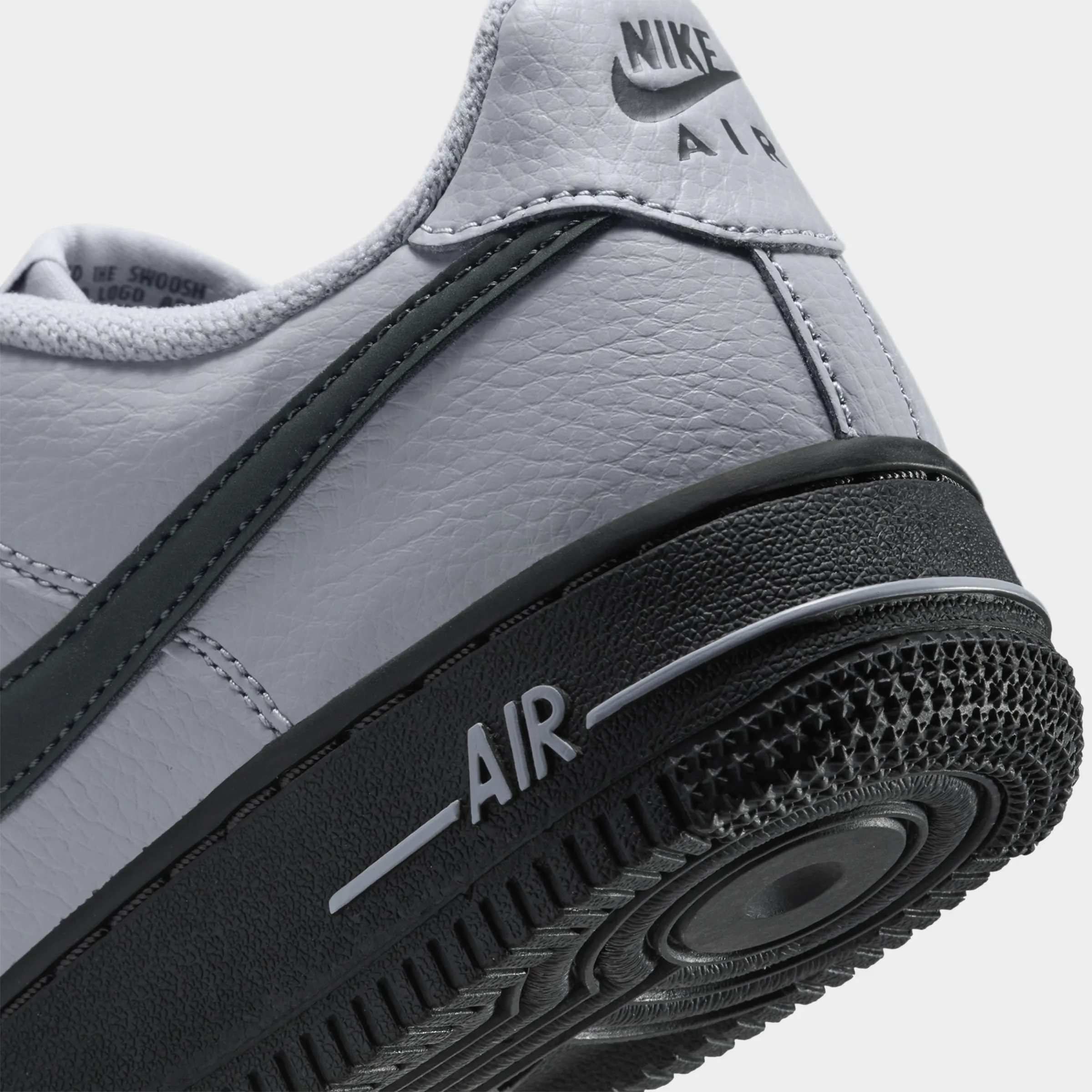 Nike Air Force 1 GS Wolf Grey / Dark Smoke Grey