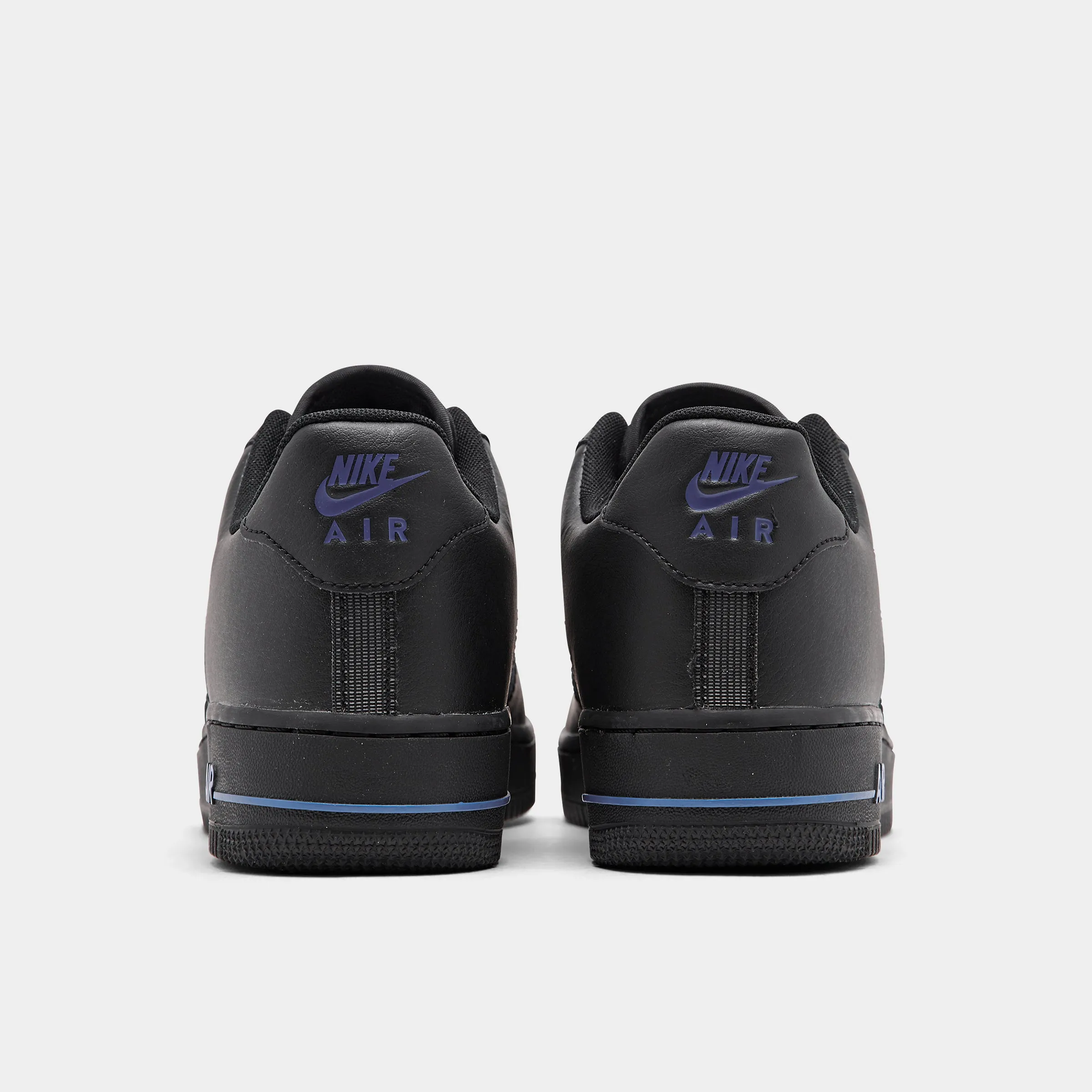 Nike Air Force 1 Jewel Black / Dark Grey - Racer Blue