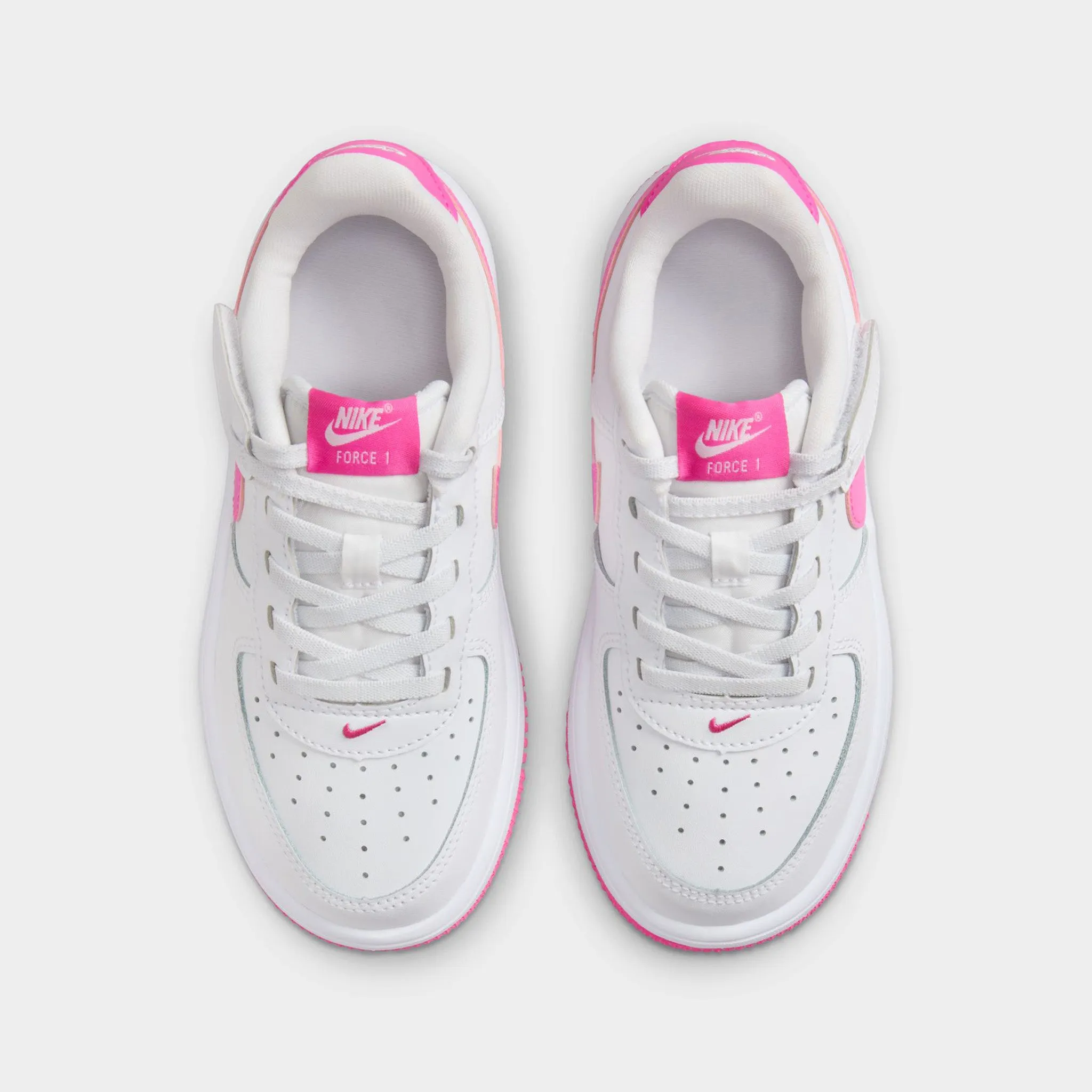 Nike Air Force 1 Low EasyOn PS White / Laser Fuschia