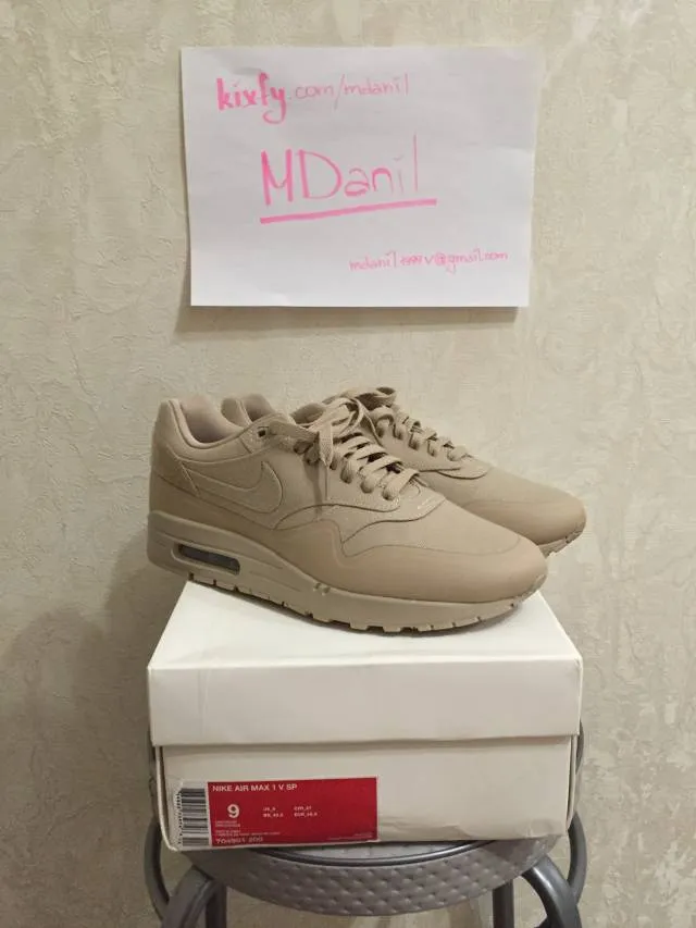 Nike air max 1 patch sand