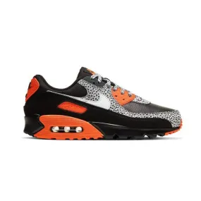 Nike air max 90 (safari/ black/ orange/ white) men us 8-13