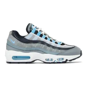 Nike air max 95 (cool grey university blue/ cool grey/ dark obsidian/ white/ university blue) men us