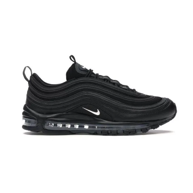 Nike air max 97 terry cloth (triple black/ black terry cloth