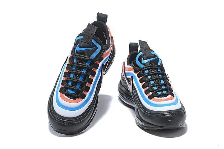 Nike Air Max 97 Ultra SE Black Blue Orange Sale Men Size US 7, 8, 8.5, 9, 10, 11