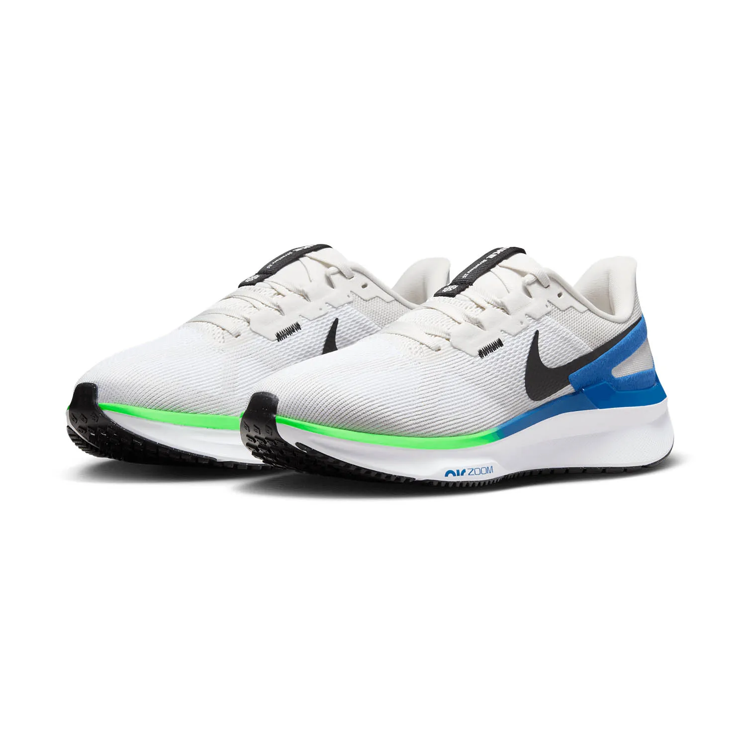 Nike Air Zoom Structure 25  White/Black/Platinum Tint/Star Blue