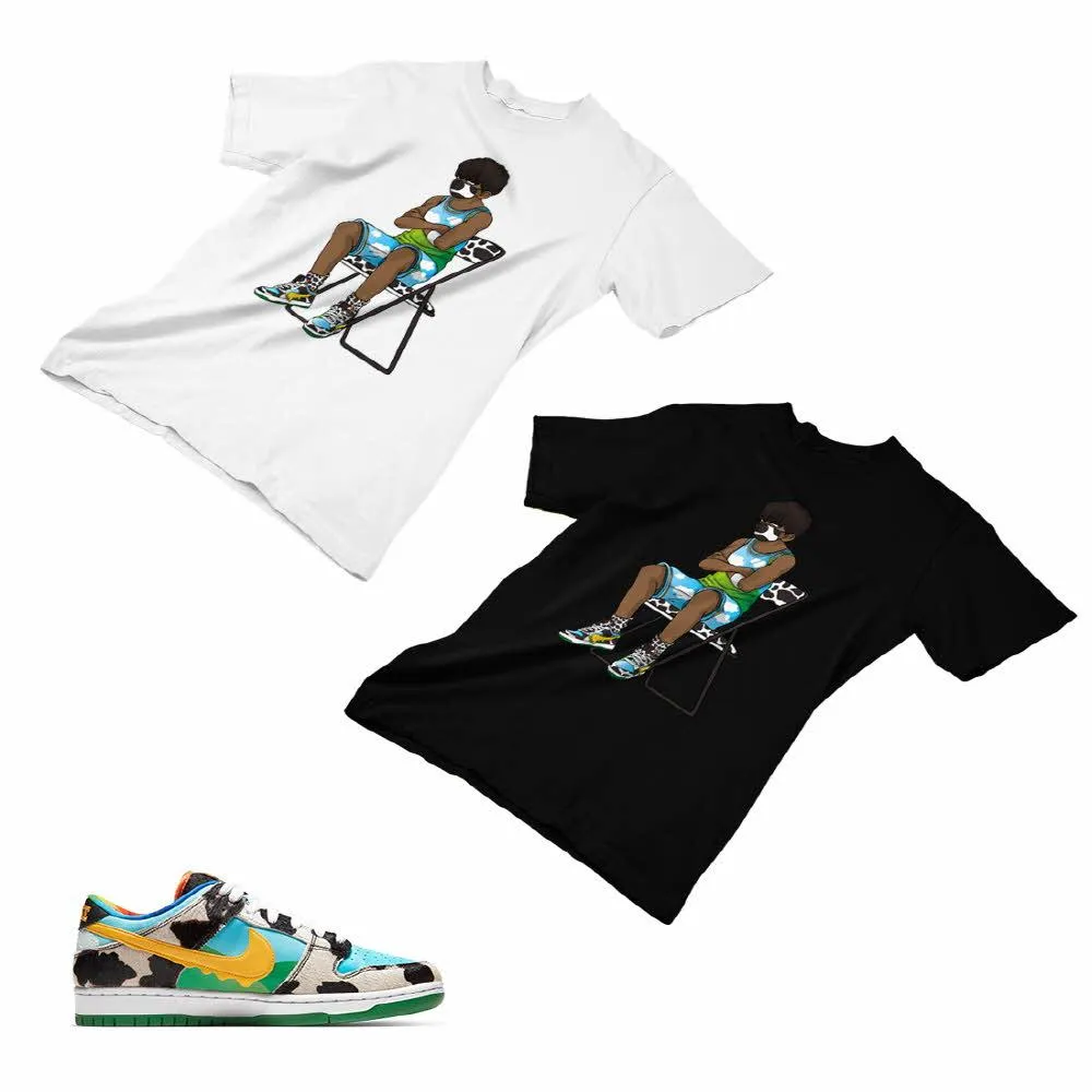 Nike Dunk Ben Jerry’s Matching Custom Designed T shirt ND 1-2-10