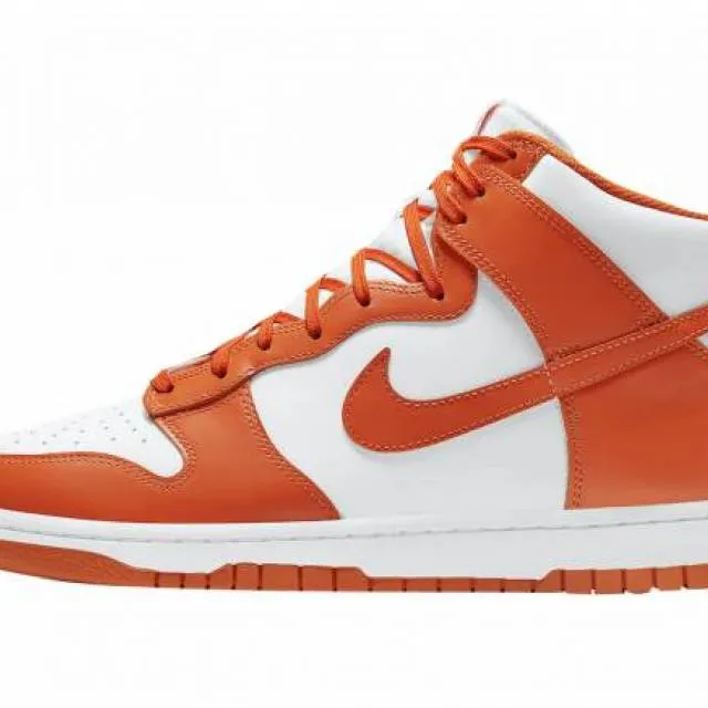 Nike dunk high syracuse (2021) white orange blaze