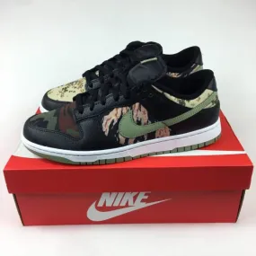 Nike Dunk Low Black Multi Camo