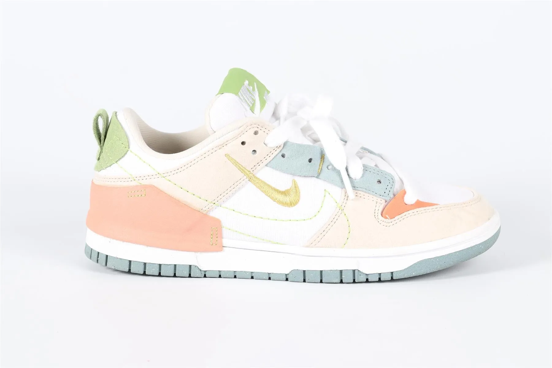 NIKE DUNK LOW DISRUPT 2 EASTER CANVAS SNEAKERS UK 6 US 8 EU 39