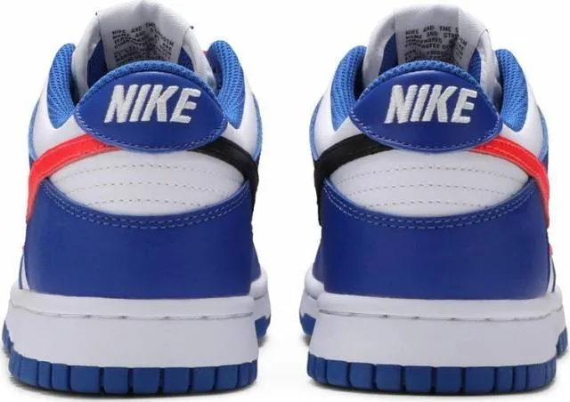 Nike dunk low gs bright crimson game royal