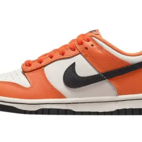 Nike Dunk Low GS Halloween White Orange Black