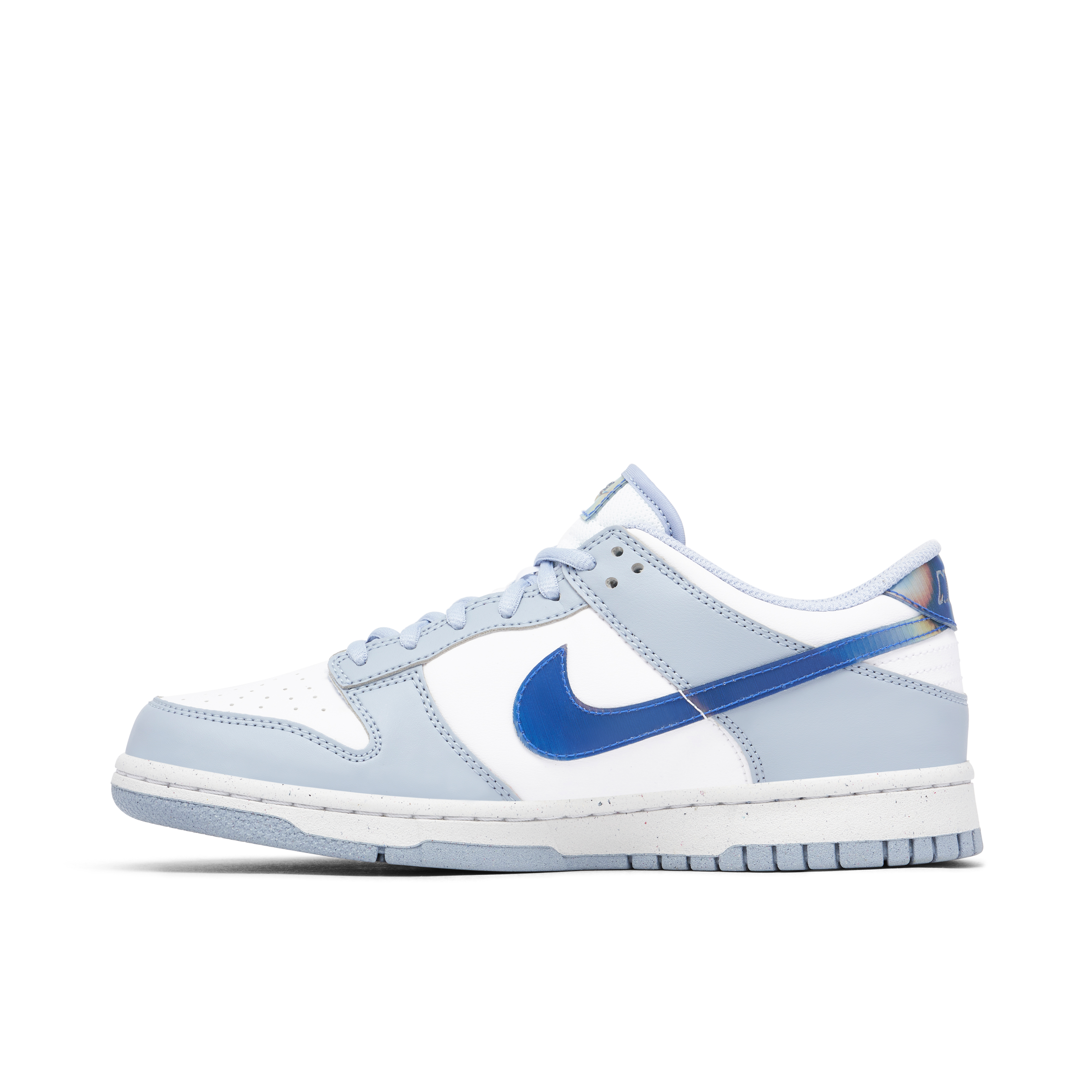 Nike Dunk Low Next Nature Blue Whisper Lenticular GS | FJ4668-400 | Laced