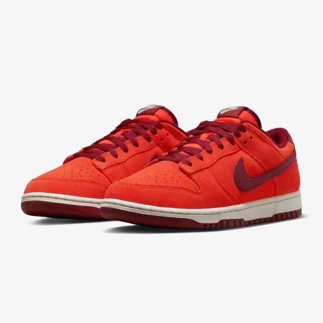 Nike dunk low (orange suede/ safety orange/ team red/ sail) men us 8-13 dq8801-800