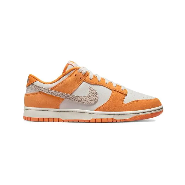 Nike dunk low (safari swoosh kumquat/ orange/ light bone/ dark driftwood) men us 8-13 dr0156-800