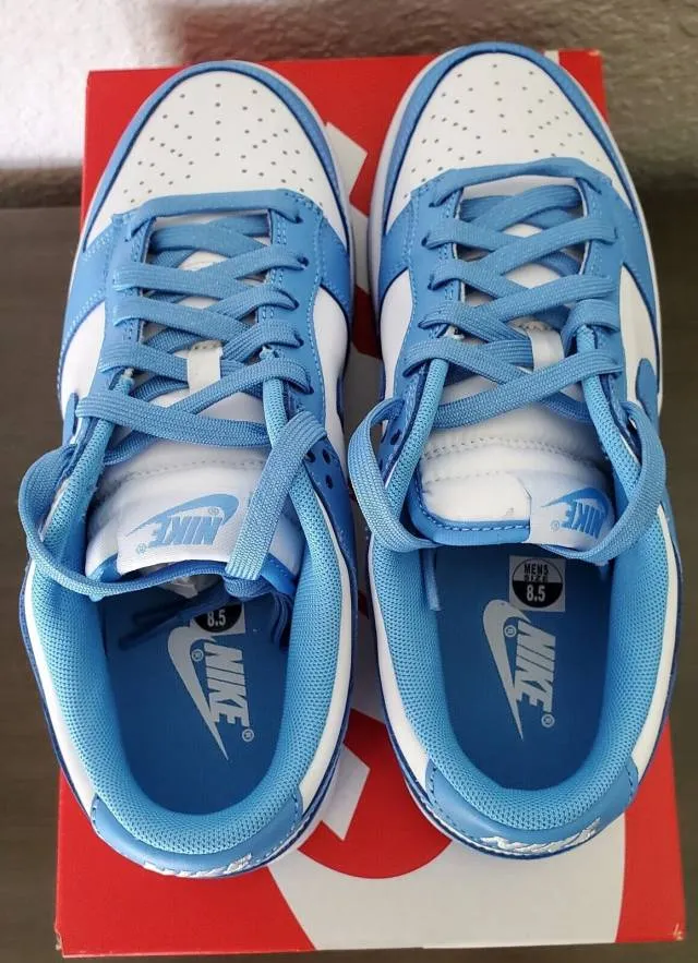 Nike dunk low university blue