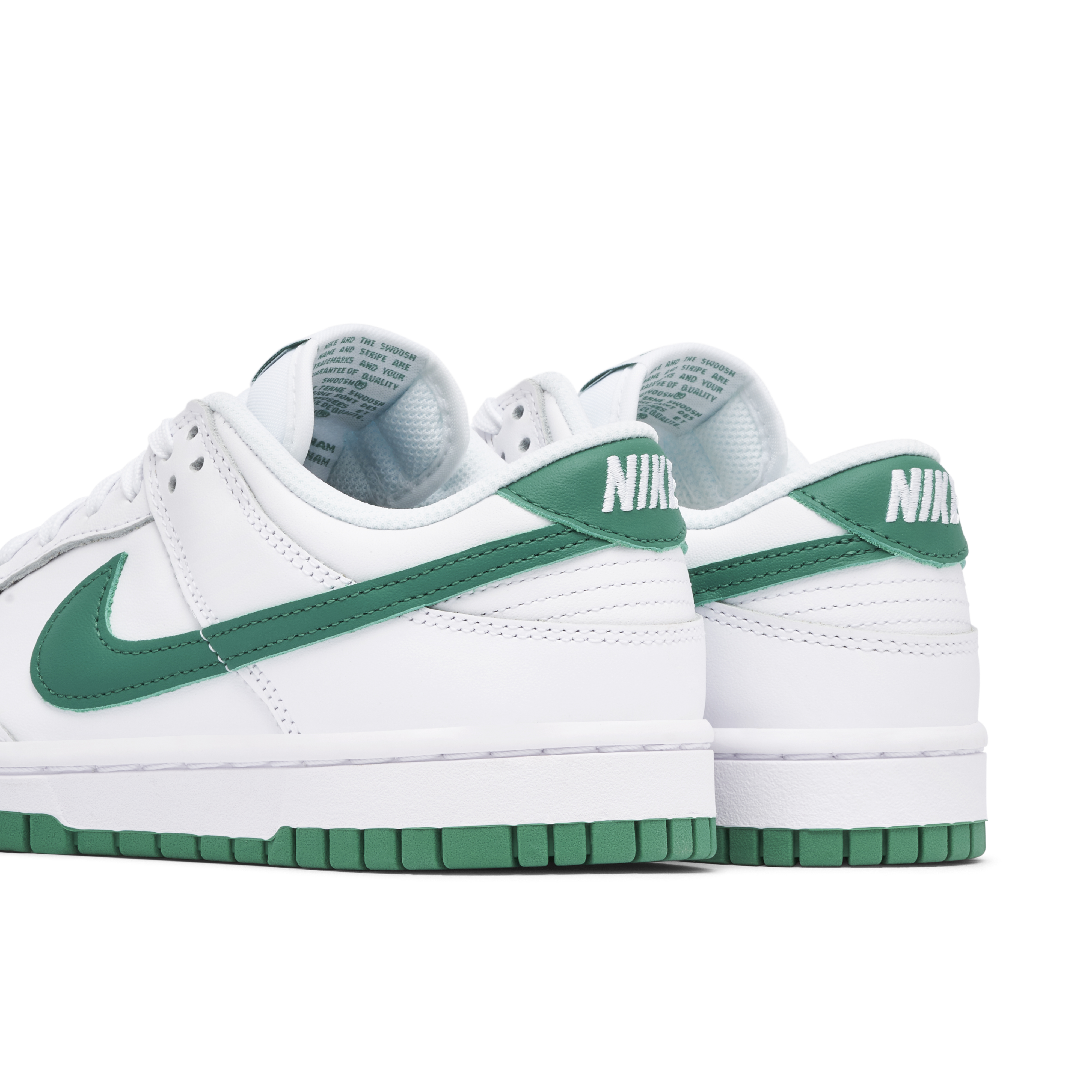 Nike Dunk Low White Lucky Green Womens | DD1503-112 | Laced