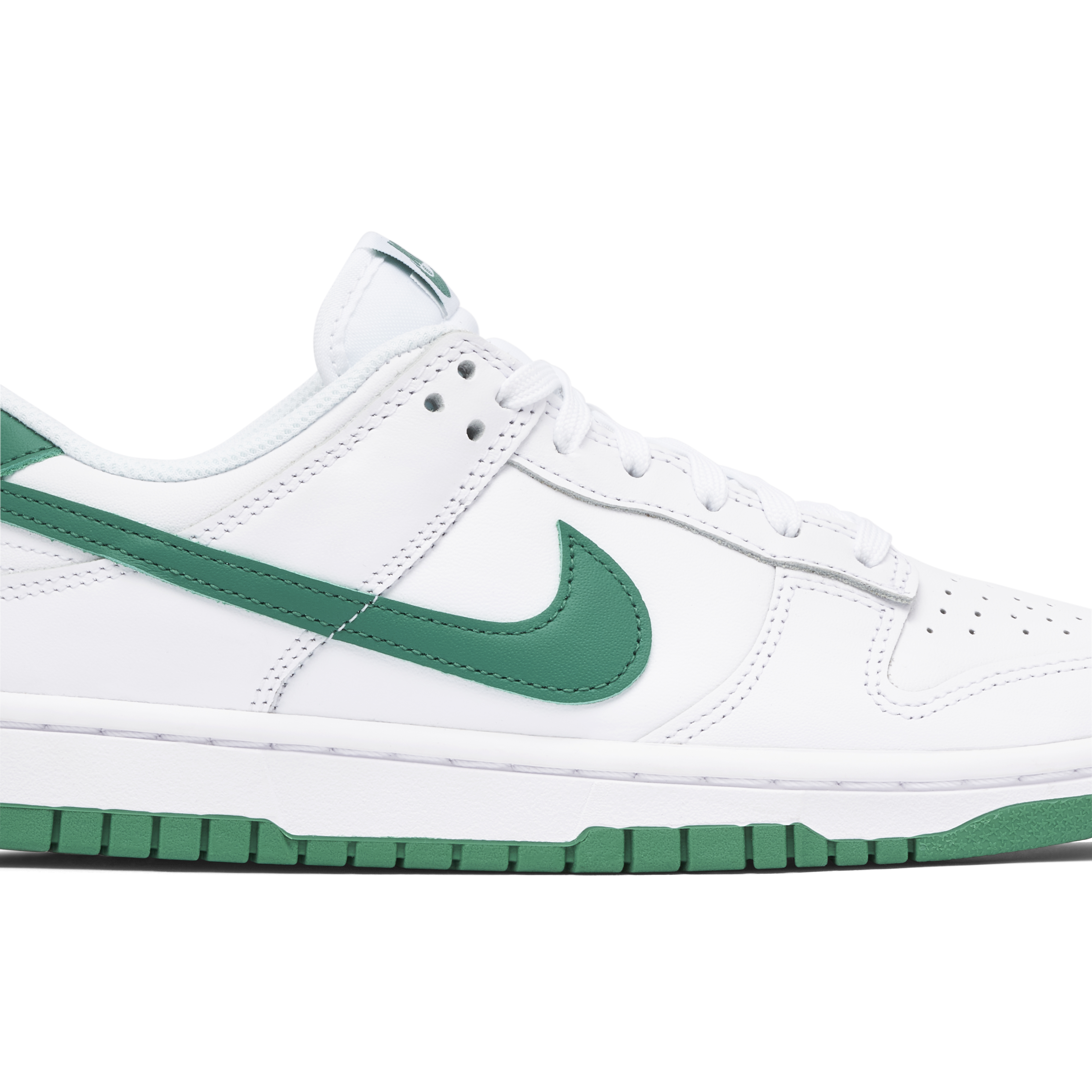 Nike Dunk Low White Lucky Green Womens | DD1503-112 | Laced