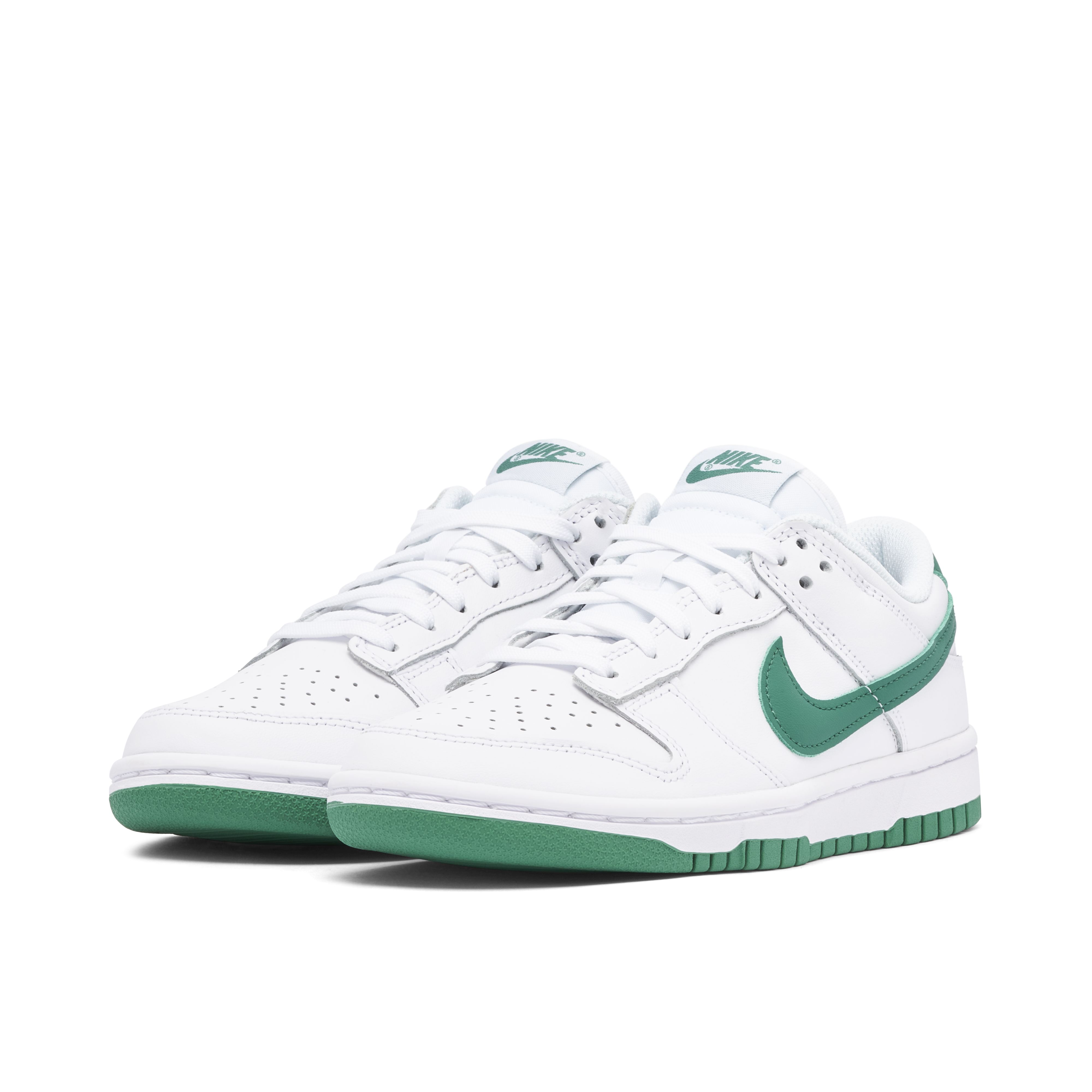 Nike Dunk Low White Lucky Green Womens | DD1503-112 | Laced