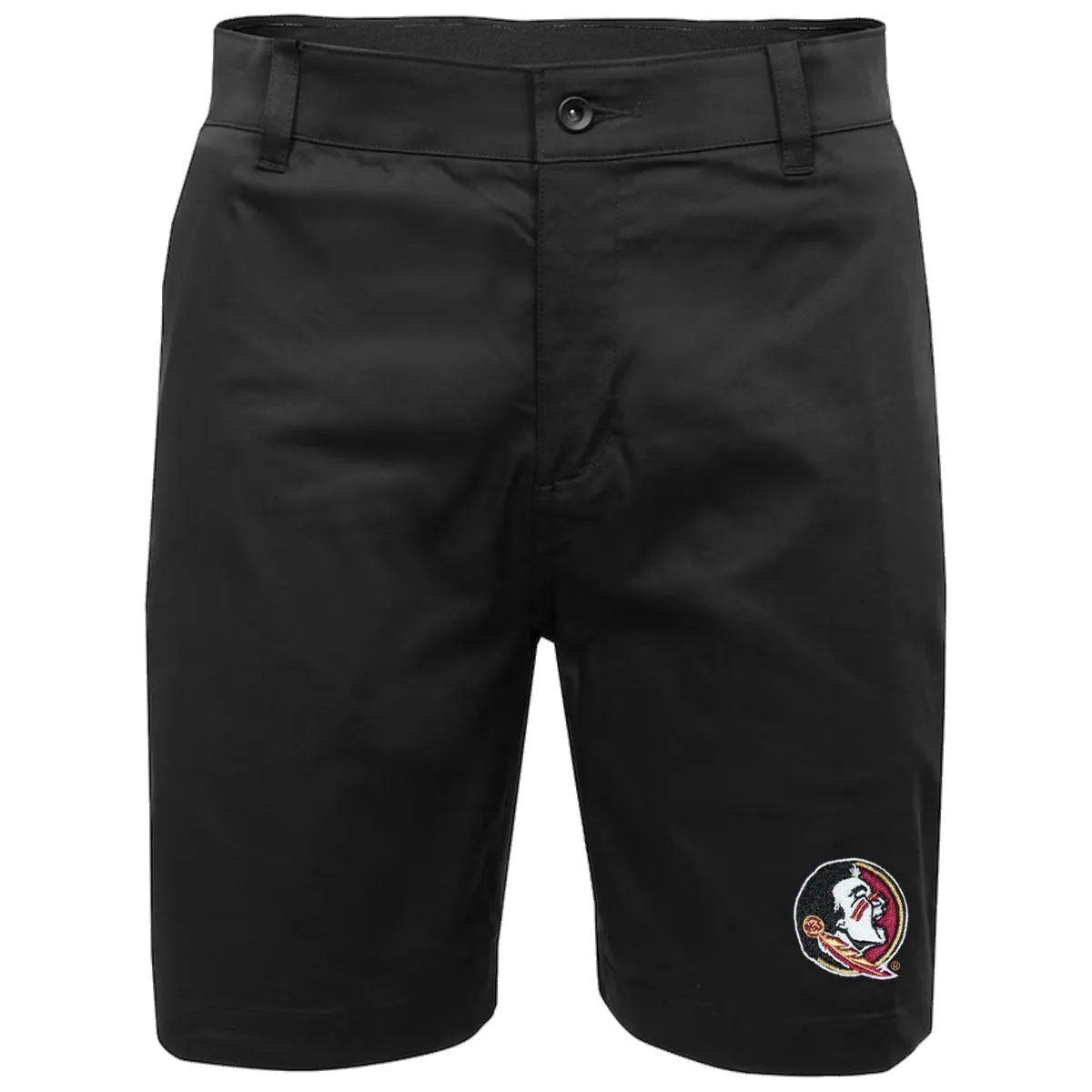 Nike Golf Men's Seminole Logo UV Chino 9 Short - Black