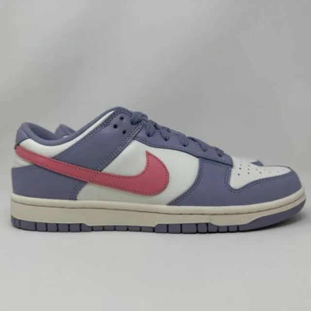 Nike w dunk low indigo haze coral chalk sail 2023 women's size 10 dd1503-500 new