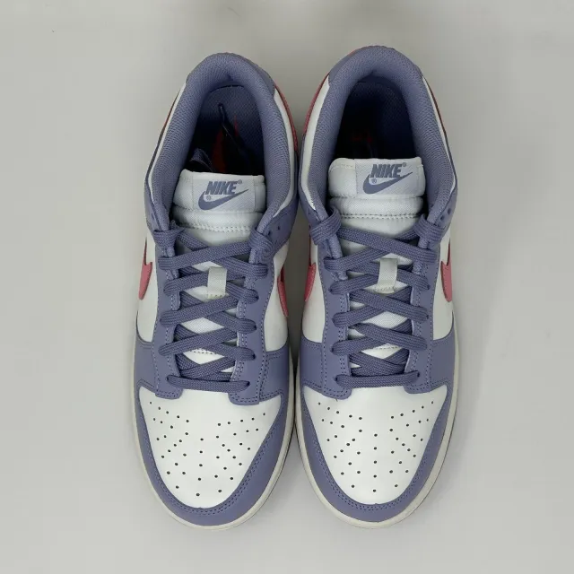 Nike w dunk low indigo haze coral chalk sail 2023 women's size 10 dd1503-500 new