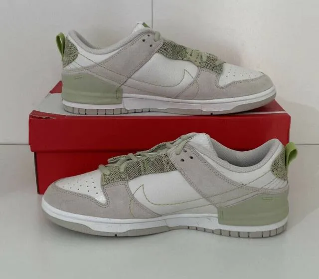 Nike wmns dunk low disrupt 2 green snake