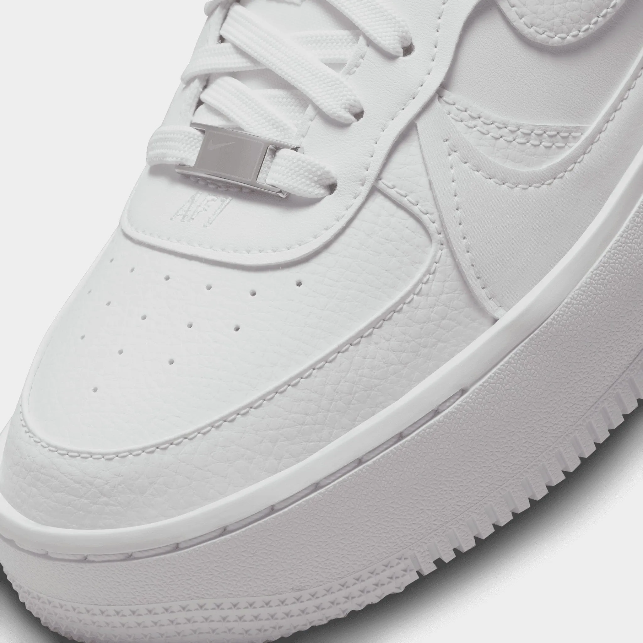 Nike Women's Air Force 1 PLT.AF.ORM White / Summit White - White