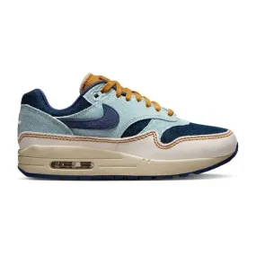 Nike women's air max 1 '87 (aura/ blue/ aura/ midnight navy/ pale ivory) sizes 5-12 fq8900-440