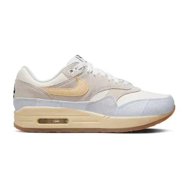 Nike women's air max 1 '87 (crepe light bone/ cream/ light bone/ baby blue/ pale vanilla/ sail) size