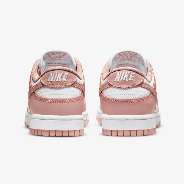 Nike women's dunk low (rose whisper/ white/ rose pink) sizes 6-10 dd1503-118