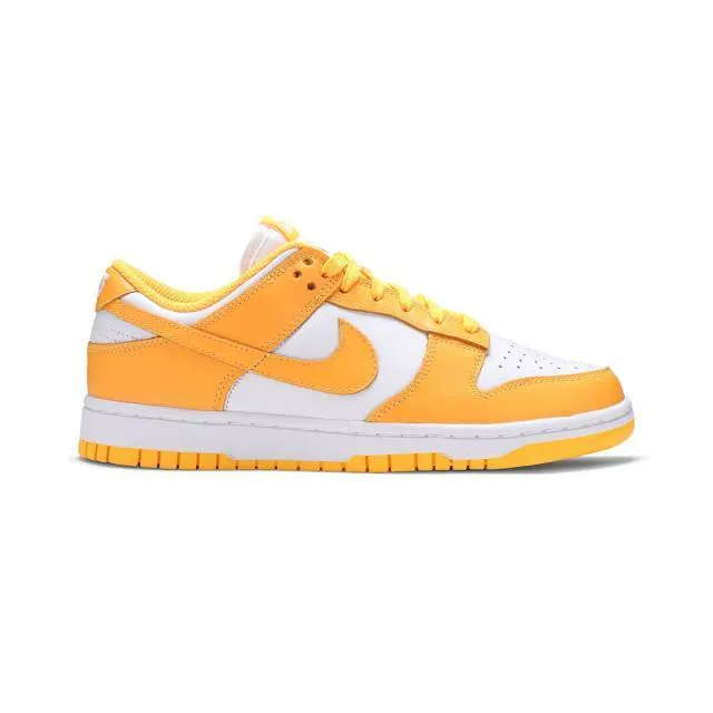 Nike women's dunk low(laser orange/ sail/ white/ orange) men us 8