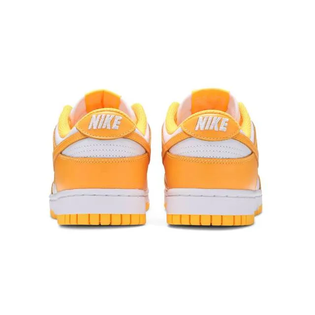 Nike women's dunk low(laser orange/ sail/ white/ orange) men us 8