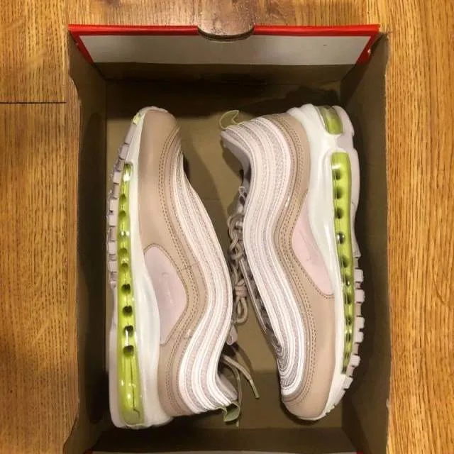 Nike womens size 8 air max 97 barely rose