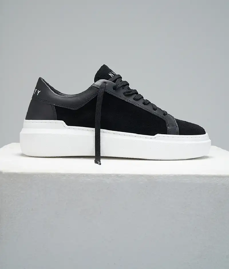 Nvlty Essence Trainer Sneakers Black | Upto 30% Off