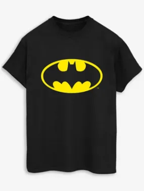 NW2 DC Originals Batman Official Logo Black T-Shirt | Men | George at ASDA