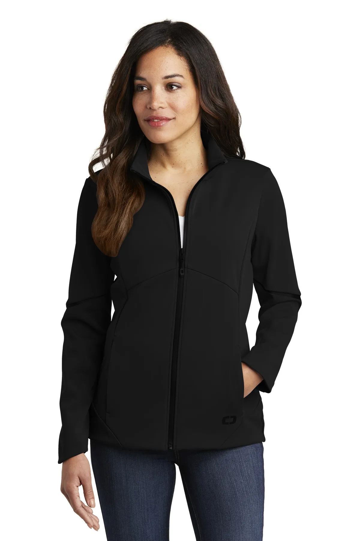 Ogio LOG725 OGIO  Ladies Exaction Soft Shell Jacket SKU: LOG725