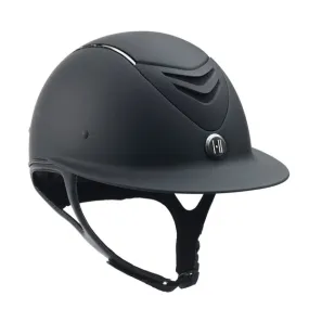 One K Defender Avance Wide Brim Chrome Stripe Helmet