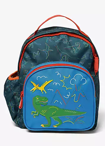 Paperchase Kids Dinosaur Small Backpack | Kaleidoscope