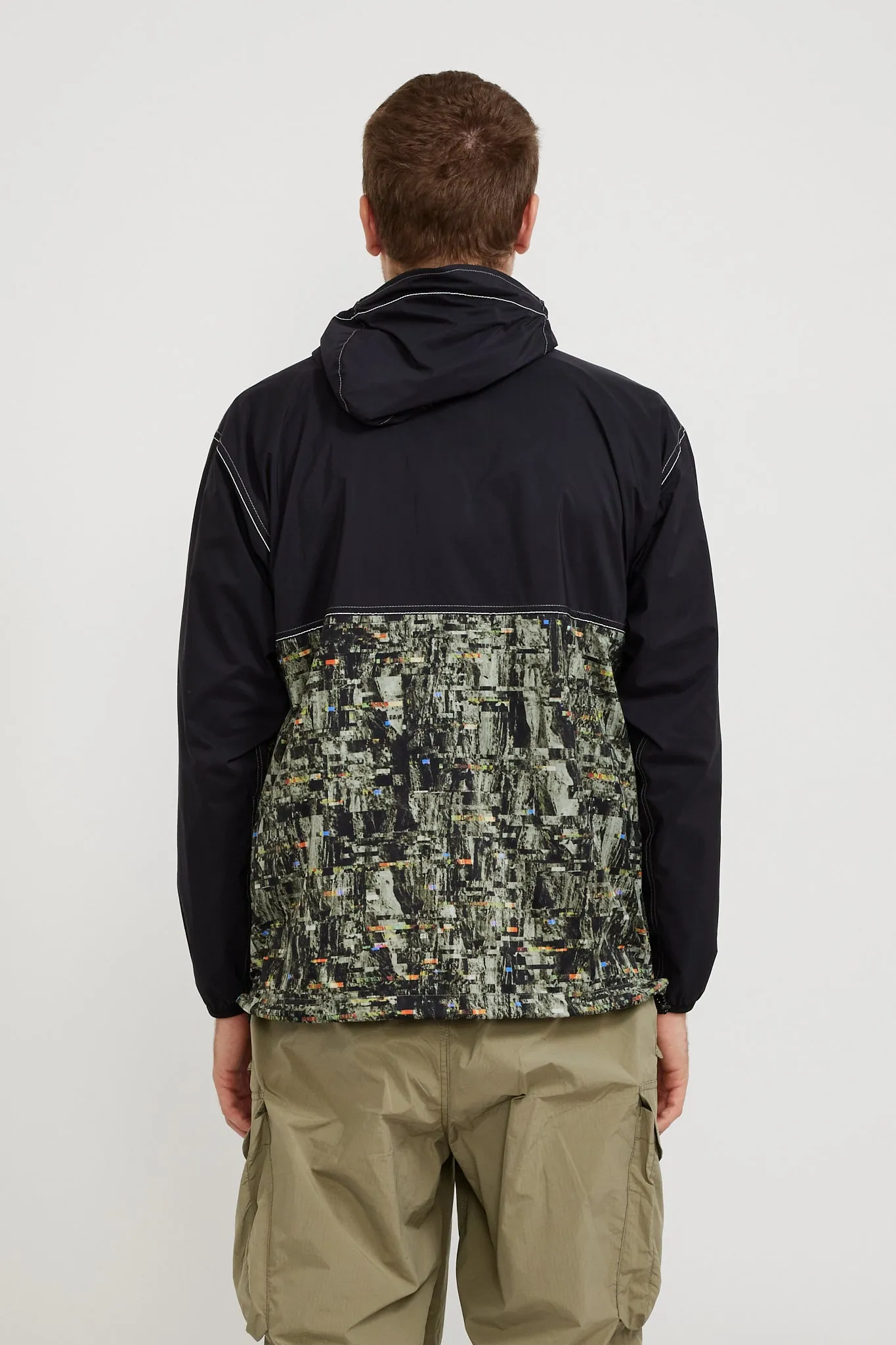 PERTEX Printed Wind Jacket Black